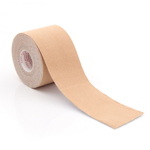 Кінезіотейп KINDMAX TAPE Standart (Beige), фото 1