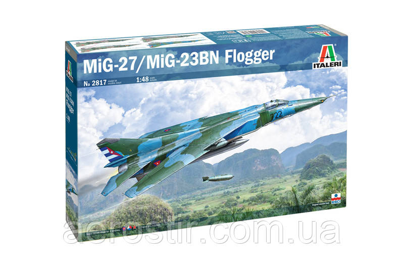 MIG-27/MIG-23BN Flogger 1/48 Italeri 2817