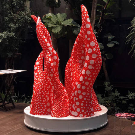 Надувна декорація язики полум’я 200 см з повітродувкою для сцени та заходів, фото 1