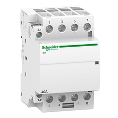 Контактор iCT Acti9 - 40 Aмпер, 4Н.O 230V