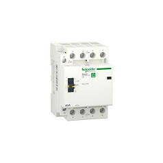Контактор RESI9 Schneider Electric 40 A, 3P+N, 4NO ~230В/50Гц R9C20440