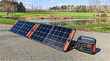 Сонячний генератор Jackery 1000 Вт/год (Explorer 1000 + Solarsaga 100 W) Solar-Generator-1000, фото 5