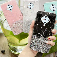 Блискучий чохол зі срібною фольгою для Vivo V17