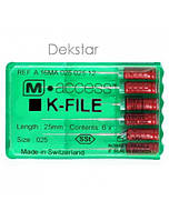 K-FILE M-Access 6 шт. 25 мм 025