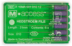 H-FILE M-Access 6 шт. 25 мм 010