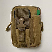 Тактична сумка на ремінь, штурмова койот CH-072