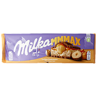 Шоколад карамель фундук Мілка Milka mmMax toffee ganznuss 300g 12шт/ящ (Код: 00-00003804)