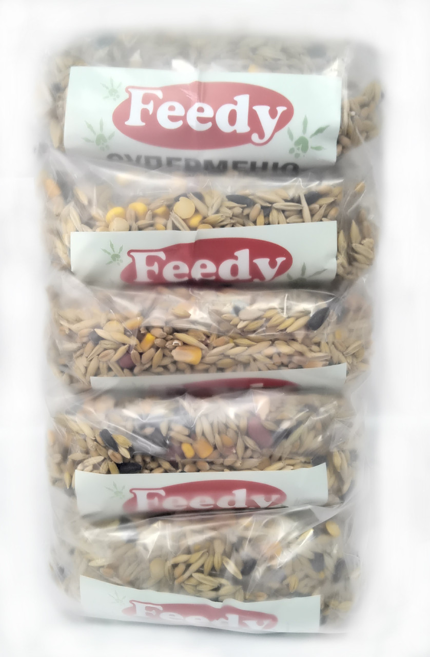 FEEDY суперменю для гризунів спайка (5шт.х500гр) 2,5кг