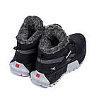 Шкіряні чоловічі теплі зимові черевики з натуральним хутром Reebok зимові комфортні черевики з натуральної шкіри, фото 5