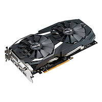 БУ Видеокарта ASUS Radeon RX 580 Dual OC (4 ГБ, GDDR5, 256 бит, 1380/7000 МГц, DVI, HDMI, DPort)