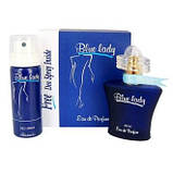 Туалетна вода для жінок Rasasi Blue Lady 40ml+Deo 50ml, фото 2