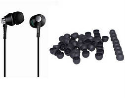 Амбушюри поролонки чорні силікон 1 шт #100269