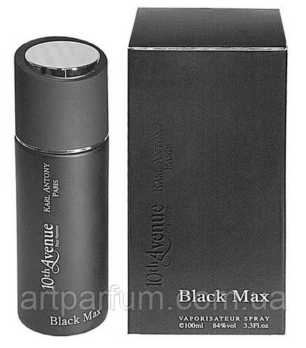 Туалетна вода для чоловіків 10th Avenue Black Max 100ml