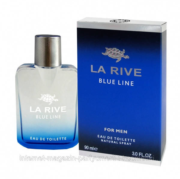 Туалетна вода для чоловіків La Rive Blue Line 90ml, фото 1