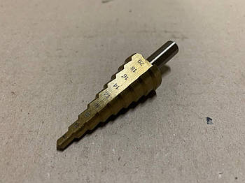 Свердло ступінчасте по металу 4-20 мм (вир-во INTERTOOL) (SD-5820)