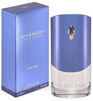 Туалетна вода для чоловіків Givenchy pour Homme Blue Label 100ml