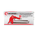 Пістолет для видавлювання змазки пневматичний + дві насадки INTERTOOL PT-0607, фото 3