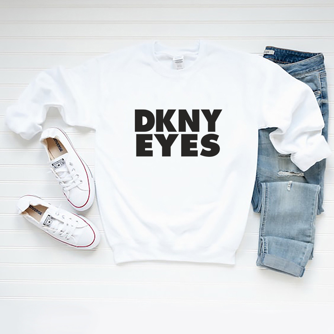 Мужской свитшот лонгслив кофта Dkny Dkny Белый - фото 1 - id-p1672939437