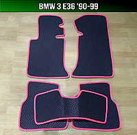 ЕВА коврики BMW 3 E36 '90-99. EVA ковры БМВ 3 е36