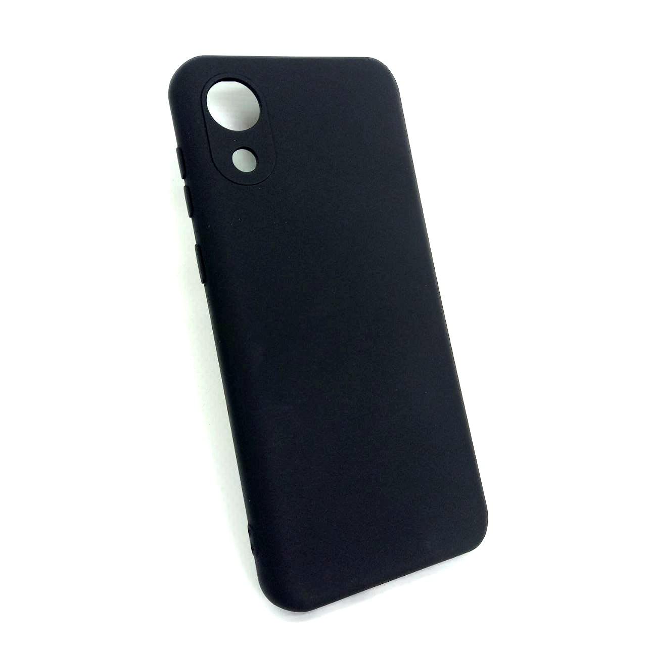 Чехол Xiaomi Redmi 9C / Redmi 10A Silicon Soft Silky №1 black