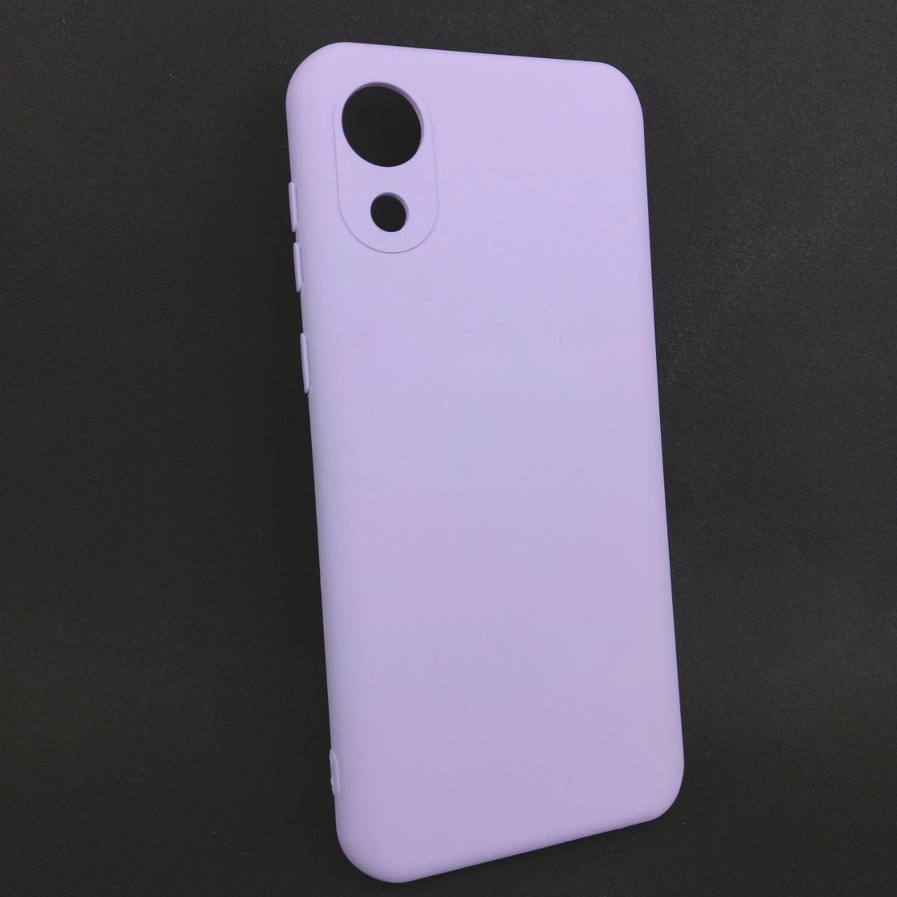 Чохол для телефону Xiaomi Redmi A1+ Silicone Soft Silky №24 Lilac (4you)