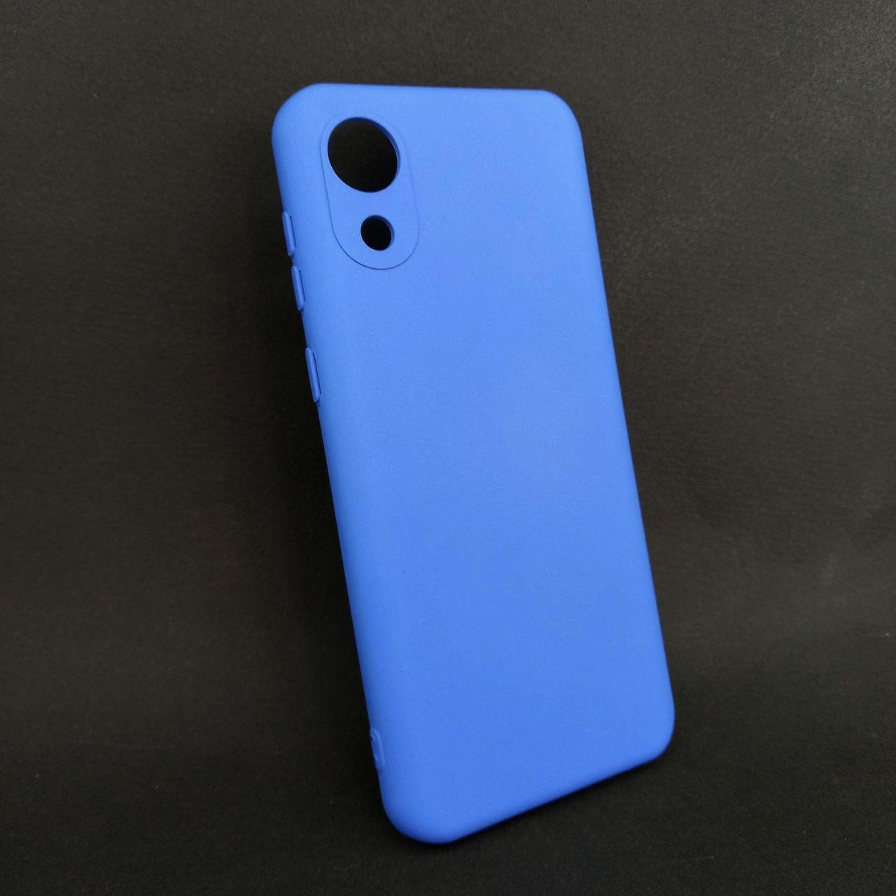 Чохол для телефону Xiaomi Redmi Note 12Pro+ Silicone Soft Silky №6 Blue (4you)