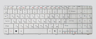 Клавіатура для ноутбуків Gateway NV52, NV53 Packard Bell EasyNote DT85, LJ61, LJ63, LJ65 біла RU/US
