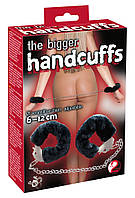 Хутряні Наручники The Bigger Handcuffs, 6-12 см