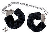 Хутряні Наручники The Bigger Handcuffs, 6-12 см, фото 3