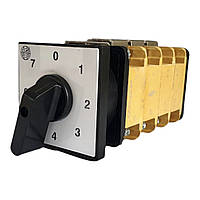 Кулачковий перемикач багатопозиційний (0-1-2-3-4-5-6-7), 100 А