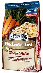 Корм для собак Хепі Дог Флокен Волкост Happy Dog Flocken Vollkost з пластівцями 3 кг