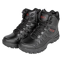 Ботинки тактические Lesko GZ706 р.40 Black тренировочная мужская обувь с плотным носком