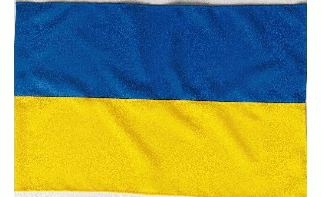 Прапор "України", розмір: 90х60 см, прапор України, болонь, витривалий на вулиці, фото 1