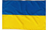 Прапор "України", розмір: 90х60 см, прапор України, болонья, стойкий на улице