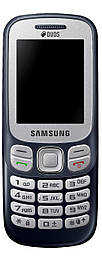 Мобільний телефон Samsung B313 Black DUOS 1000 мАч Англійська розкладка, англійське меню