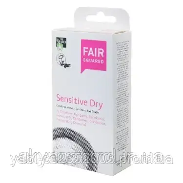 Презервативи Fair squared Sensitive Dry(10 шт)., фото 2