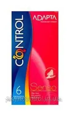 Презервативи Control Comdoms Adapta Senso (6 шт)., фото 2