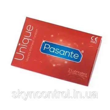 Презервативи Pasante Unique 0,15 (12 шт)., фото 2