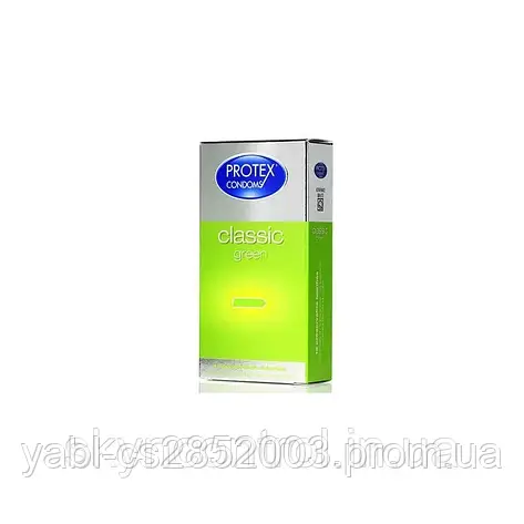 Презервативи Protex Classic Green (12 шт)., фото 2