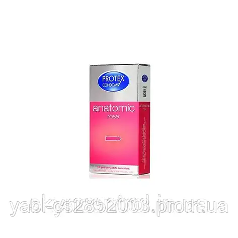 Презервативи Protex Anatomic Rose (12 шт)., фото 2