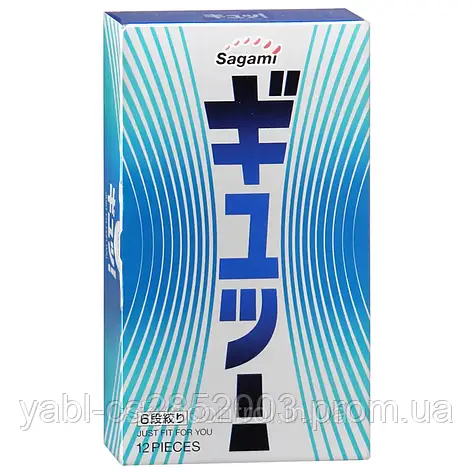 Презервативи Sagami 6 Fit — V (12 шт)., фото 2