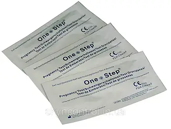 One Step ® 10 високочутливих 10-мілітрових тест-сок для тестування на вагітність,тести 6-дней, фото 2
