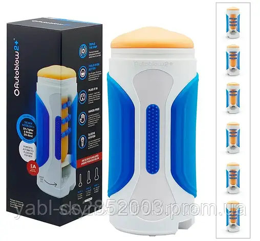 Автомастурбатор Autoblow 2 Masturbator & Sleeve B, фото 2