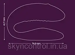 We-Vibe Unite Couples Vibrator, Purple вібромасар фіолетовий, фото 3