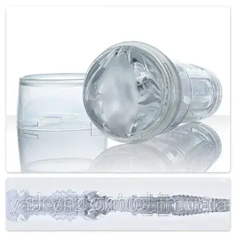 Прозорий анус-мастурбатор Fleshlight Ice Butt Crystal, фото 2