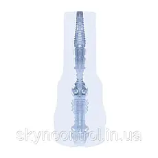 Прозорий анус-мастурбатор Fleshlight Ice Butt Crystal, фото 2