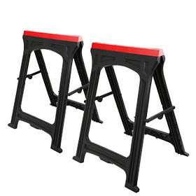Козли складані 78 см, 2 шт, max навантаження 317 кг INTERTOOL HT-6191 Будівельні козли