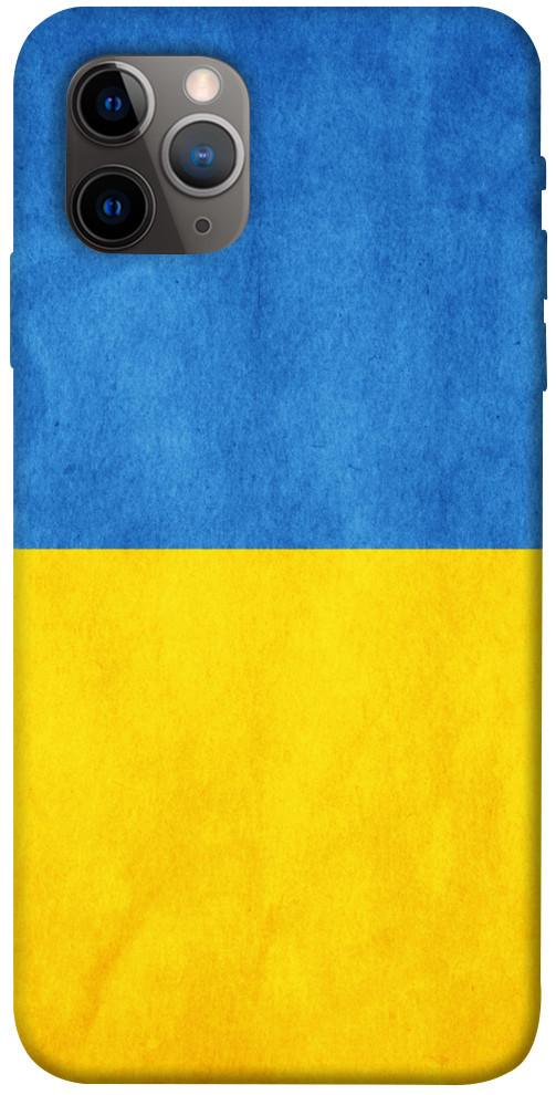 Чохол з патріотичним дизайном (прапор України) TPU Print Ukrainian Flag для iPhone 11 Pro, фото 1