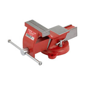 Лещата слюсарні поворотні 100мм економ INTERTOOL HT-0080 Лещата поворотні pwtl