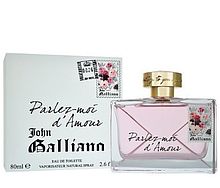 Жіночий парфум John Galliano Parlez-Moi d`Amour (Джон Ґальясо Парле Муа Дамуур) 80 мл